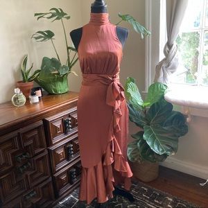 Cinq à Sept - NWT Silk ‘Winona’ Halter Midi Dress